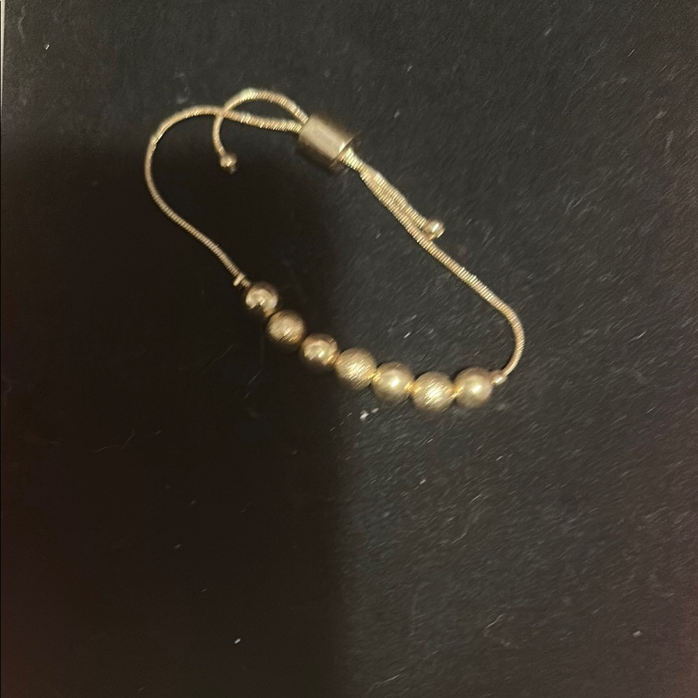 Piper Gold Beaded Bracelet 42$